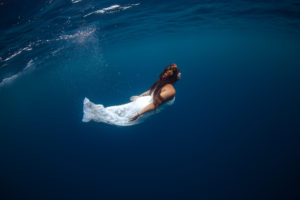 water photoshoot wedding in namale fiji