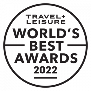 world's best award from travel + leisure