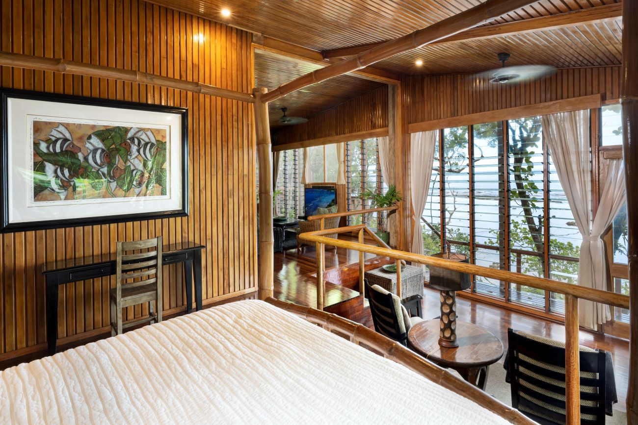 Bula House Bedroom with View Namale Fiji
