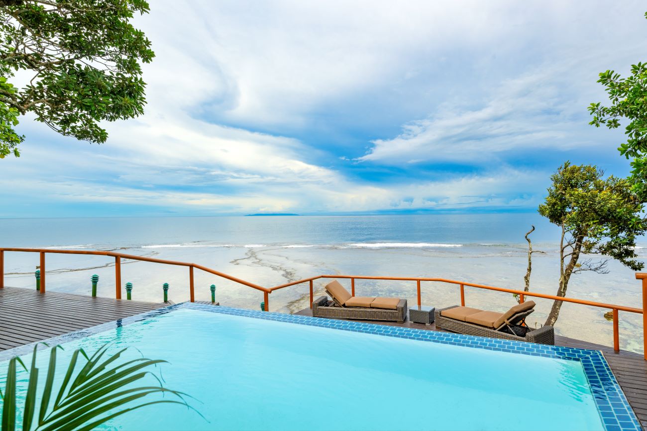 Dream House Pool with Ocean View Namale Fiji
