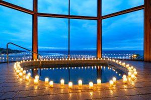 moonlight magic pool facing ocean