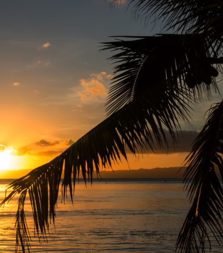 Beautiful,Savusavu,,Fiji,At,Sunset