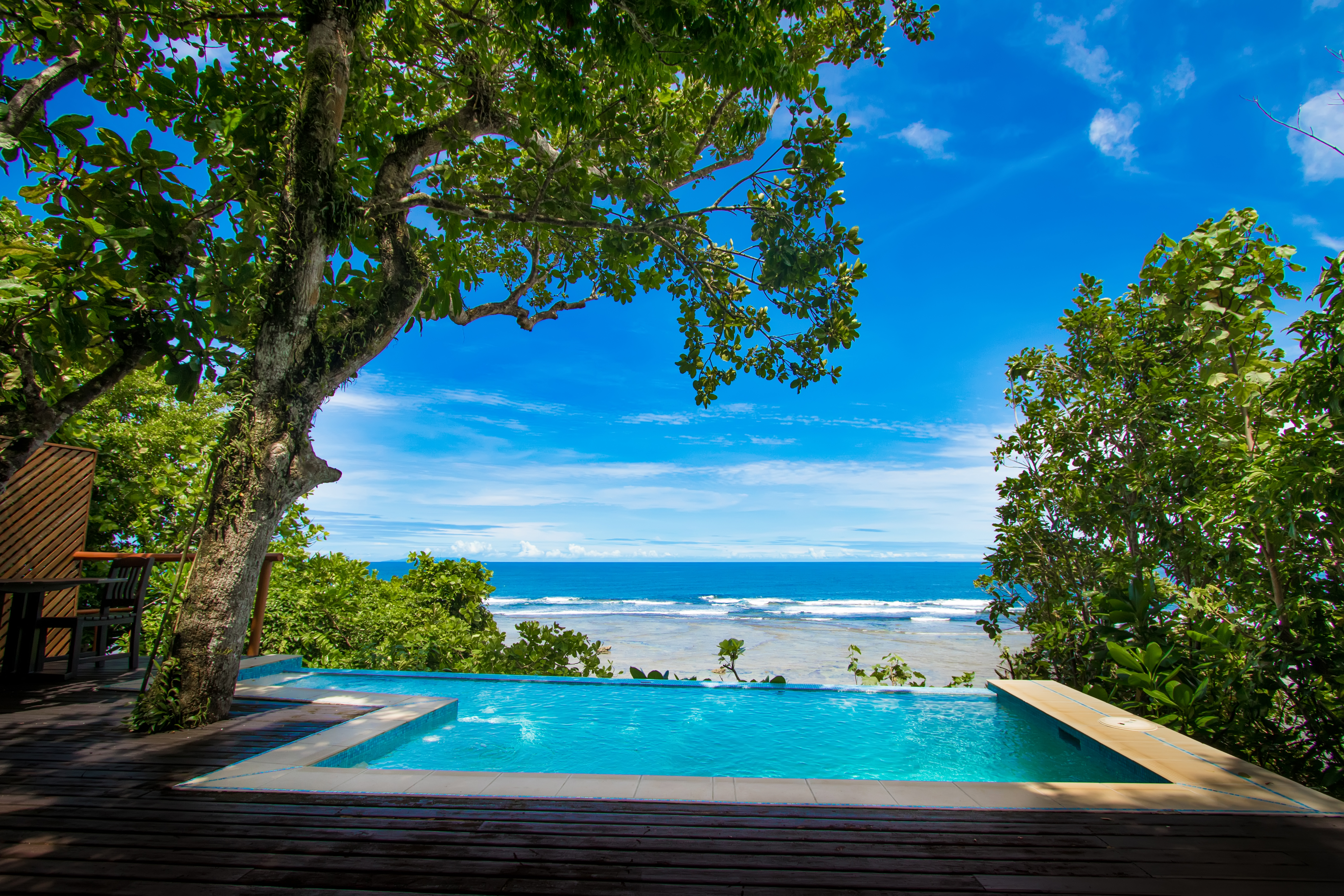 namale resort view from one of the rooms